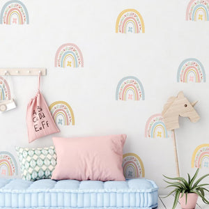 The Shelby Rainbow wall stickers