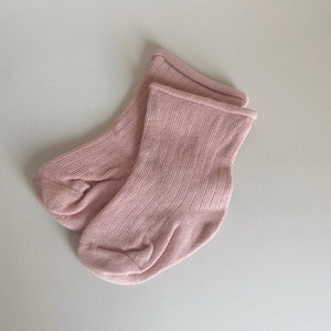 The Jude Cotton Socks- Pink