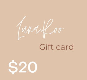 The Luna Roo Online Gift card