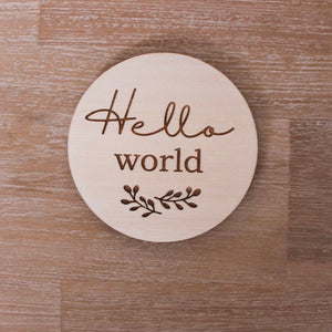 The Hello world Sign