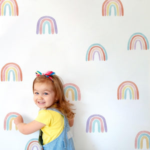 The Shelby Rainbow wall stickers