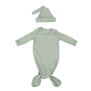 The Jade Knotted Baby swaddle