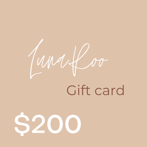 The Luna Roo Online Gift card