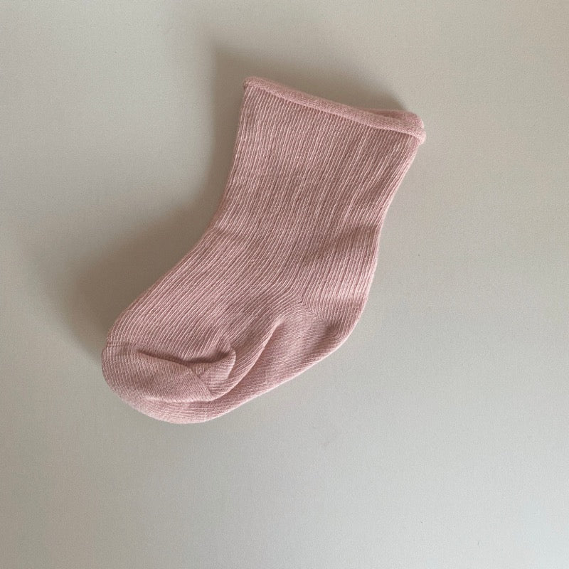 The Jude Cotton Socks- Pink