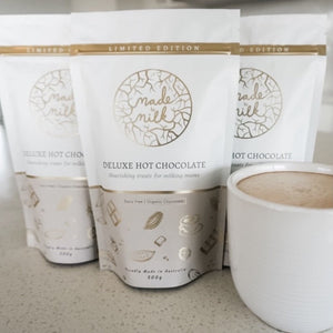 The Made to Milk Deluxe Lactation Hot chocolate mix