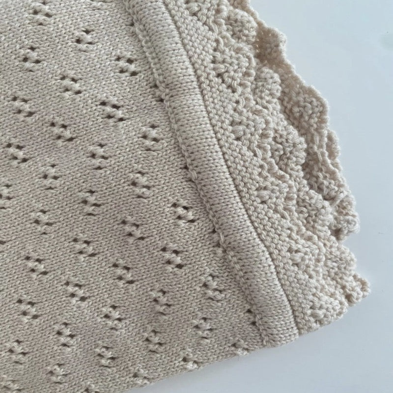 The Knitted Baby Blanket